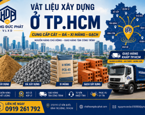VẬT LIỆU XÂY DỰNG Ở TP HCM