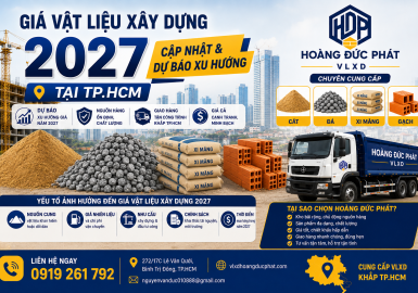 GIÁ VẬT LIỆU XÂY DỰNG 2027 