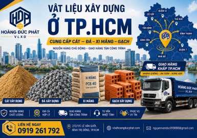 VẬT LIỆU XÂY DỰNG Ở TP HCM